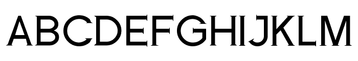 Romanesque Serif Regular Font LOWERCASE
