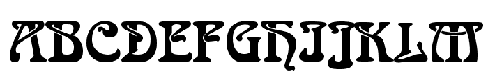 Romaneste Regular Font UPPERCASE