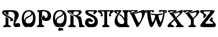 Romaneste Regular Font UPPERCASE