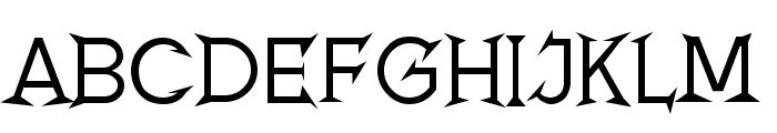 Romanicum Font LOWERCASE
