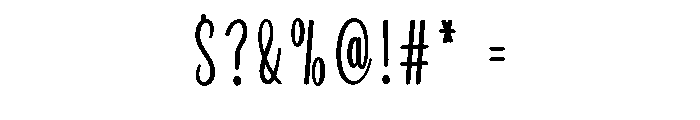 Romantic Promise Font OTHER CHARS