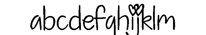 Romantic Song FONT