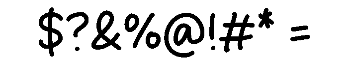 Romantic Sunrise Font OTHER CHARS