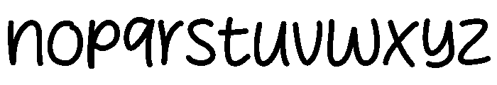 Romantic Sunrise Font LOWERCASE