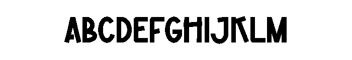 Romantic2 Font UPPERCASE