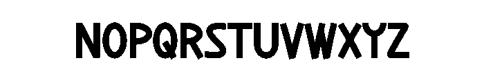 Romantic2 Font UPPERCASE