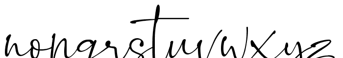 Romantically Free For Personal Font LOWERCASE