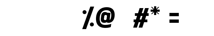 Romedhal Sans Font OTHER CHARS