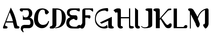 Romerati Font UPPERCASE