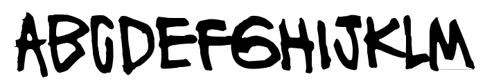 Ronttifontti Font LOWERCASE