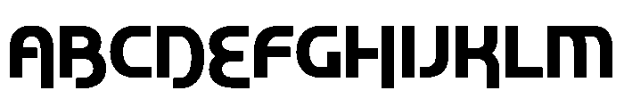Roobek-Regular Font UPPERCASE