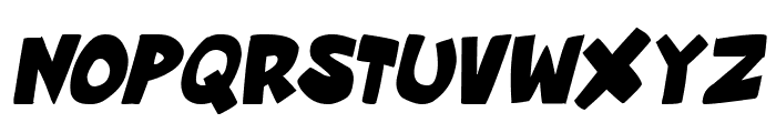 Roof runners active Bold Italic Font LOWERCASE