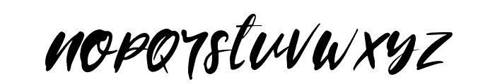 Rooselyndemo Font LOWERCASE