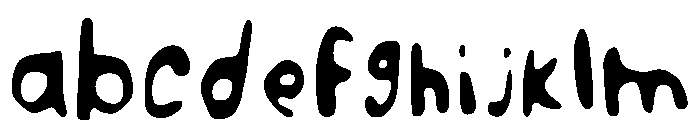 Rorschach M Smooth Regular FONT