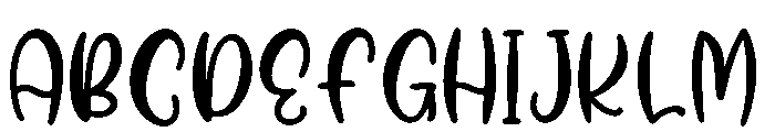 Rosalia HolIDAY Font UPPERCASE