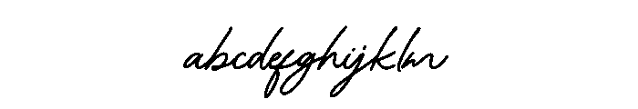 Rosallina Script PERSONAL USE O FONT