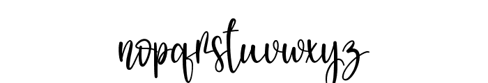 Rosallinda Font LOWERCASE