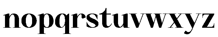 Rosamby Demo Font LOWERCASE