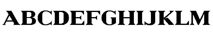 Rosan Font UPPERCASE
