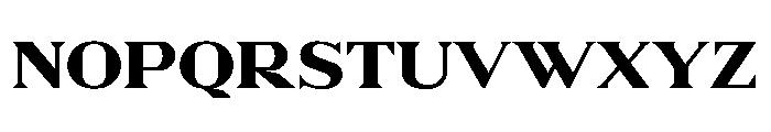 Rosan Font UPPERCASE