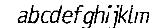 Rosango Italic Font LOWERCASE