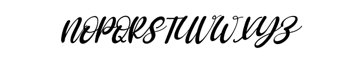 Rosanna Italic Font UPPERCASE