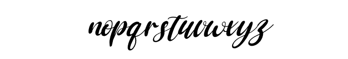 Rosanna Italic Font LOWERCASE