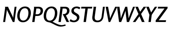 Rosario SemiBold Italic Font UPPERCASE