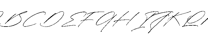 Rosatlinde DEMO VERSION Italic Font UPPERCASE