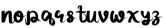 Rose Berry Font LOWERCASE