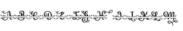 Rose Monogram FONT