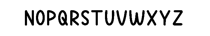 Rose1 Font UPPERCASE