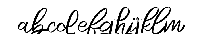 RoselaFREE Font LOWERCASE