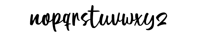 Rosellia Font LOWERCASE