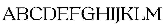 Rosemartin Font UPPERCASE