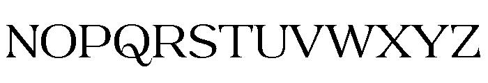 Rosemartin Font UPPERCASE