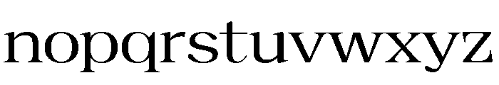 Rosemartin Font LOWERCASE