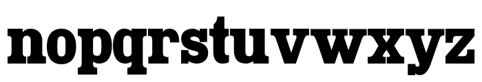 Rosette Regular Font LOWERCASE