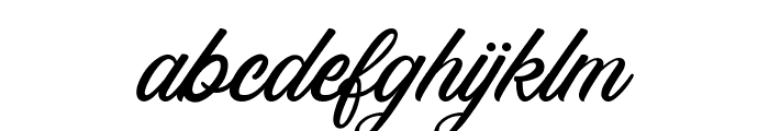 Rosewell Script Demo Font LOWERCASE