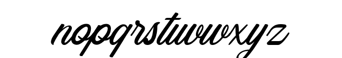 Rosewell Script Demo Font LOWERCASE