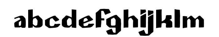 Rosewell Font LOWERCASE