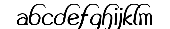 Rosewood Font LOWERCASE