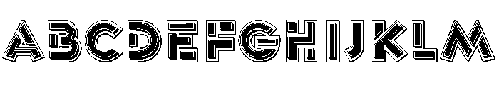 Roshandan Regular Font UPPERCASE