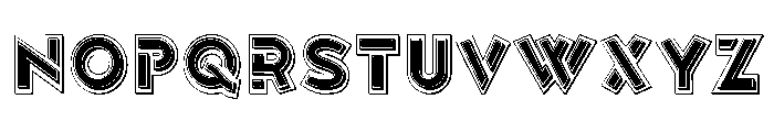 Roshandan Regular Font UPPERCASE