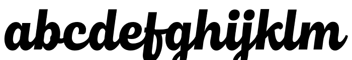 Roshelyn Typeface Regular Font LOWERCASE