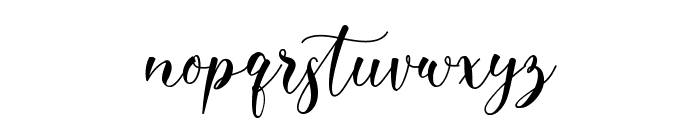 Rosita Font LOWERCASE