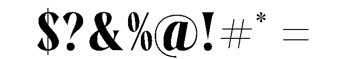 Rosland Font OTHER CHARS