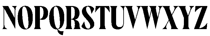Rosland Font UPPERCASE