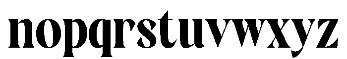Rosland Font LOWERCASE