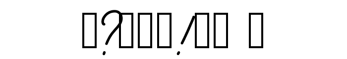 Rossela Signature Font Demo Font OTHER CHARS